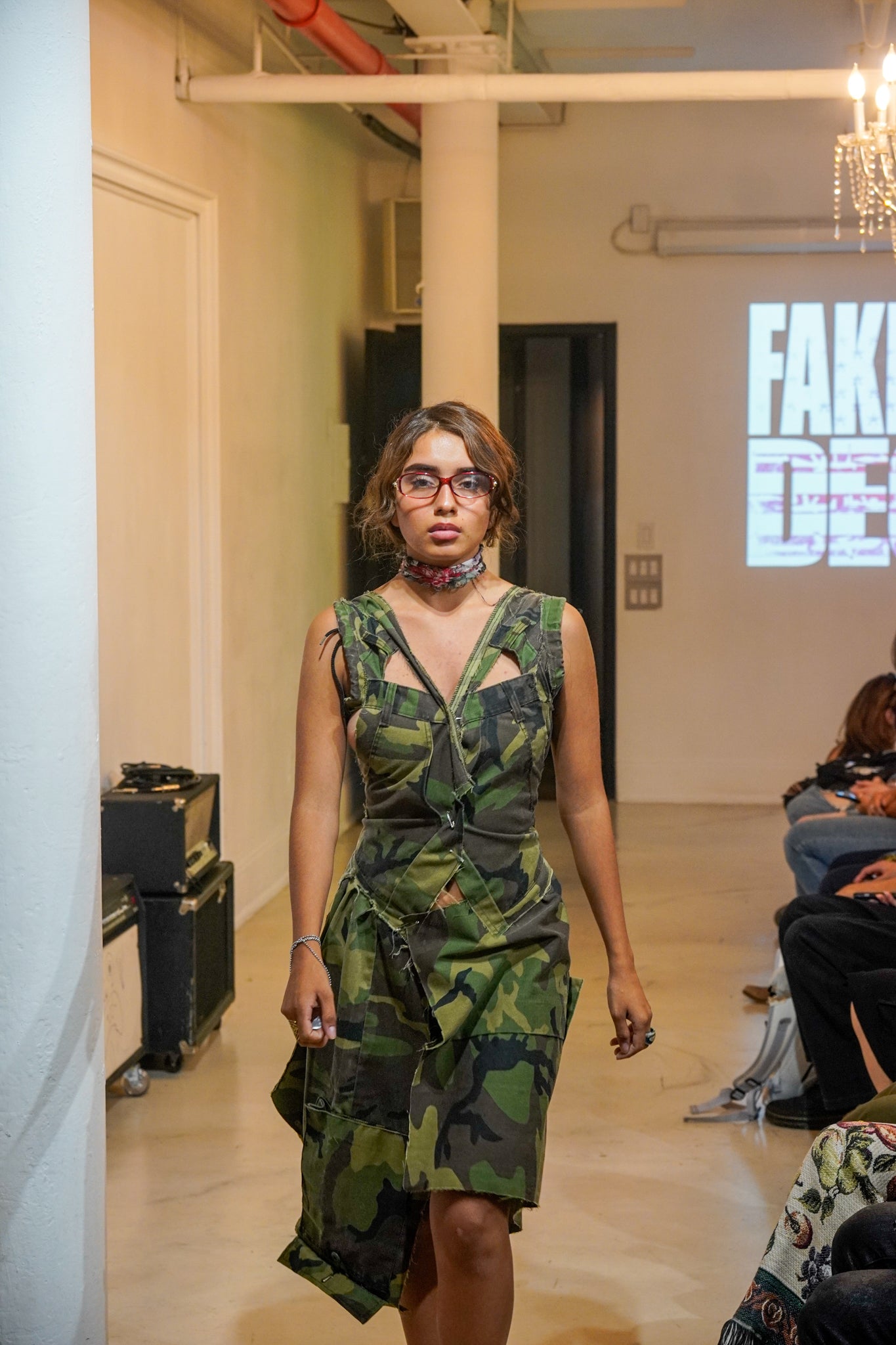SPLINTERED WOODLAND CAMO DRESS