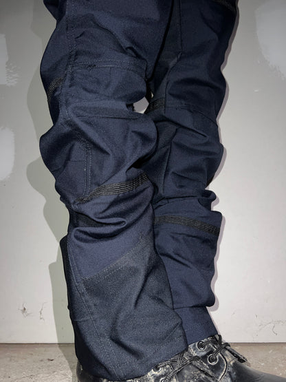 DECONSTRUCTED COMBAT PANT IN POLICE NAVY BLUE