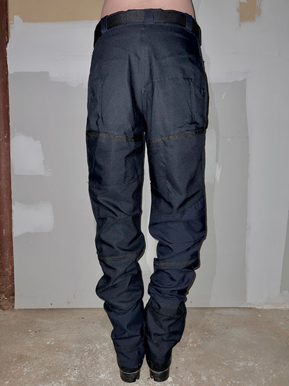 DECONSTRUCTED COMBAT PANT IN POLICE NAVY BLUE