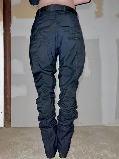 DECONSTRUCTED COMBAT PANT IN POLICE NAVY BLUE