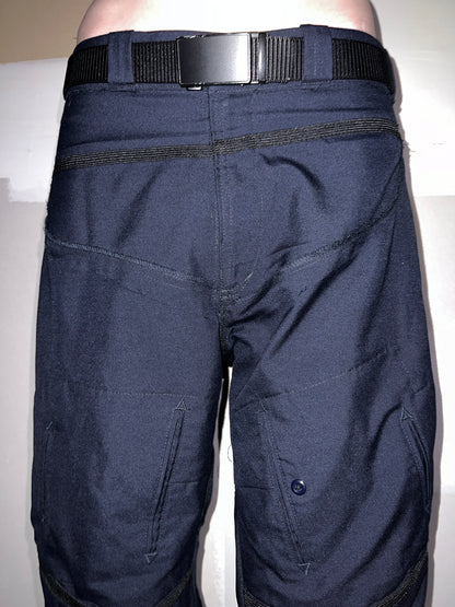 DECONSTRUCTED COMBAT PANT IN POLICE NAVY BLUE