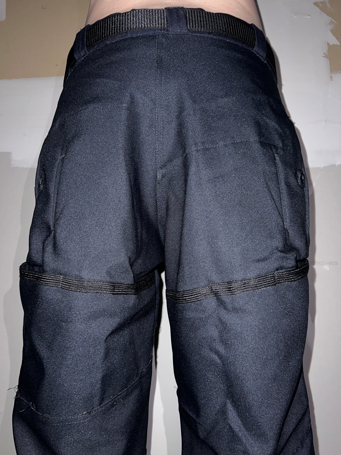 DECONSTRUCTED COMBAT PANT IN POLICE NAVY BLUE