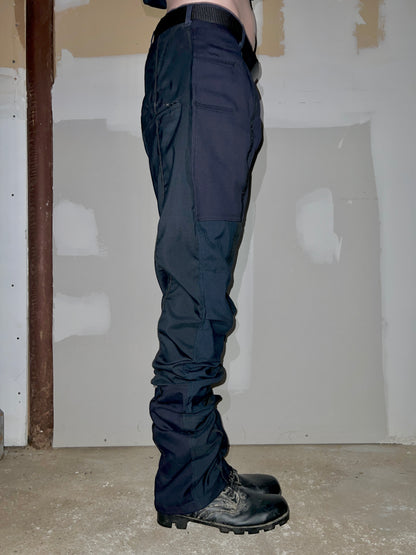 DECONSTRUCTED COMBAT PANT IN POLICE NAVY BLUE