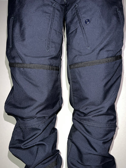 DECONSTRUCTED COMBAT PANT IN POLICE NAVY BLUE