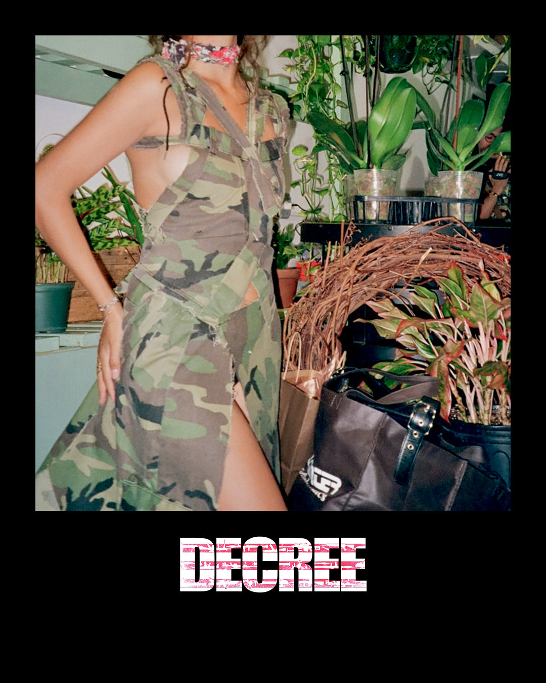SPLINTERED WOODLAND CAMO DRESS