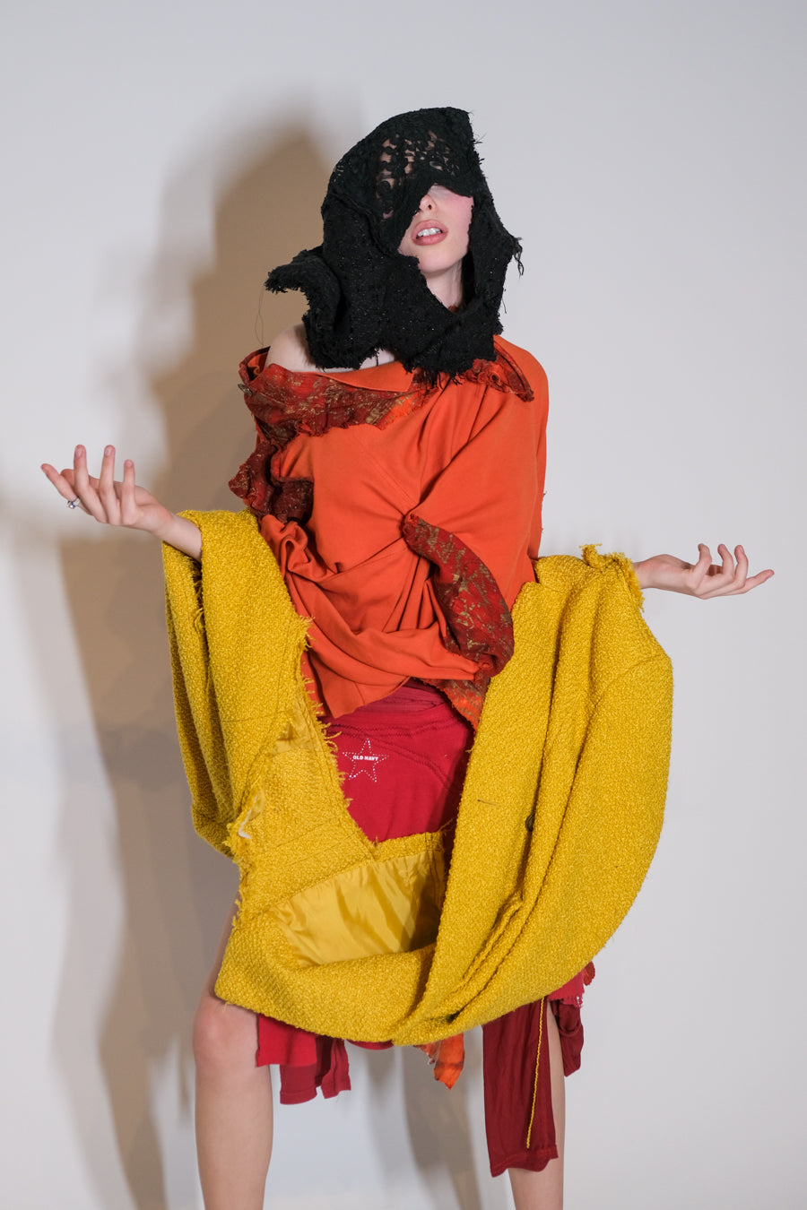 "LORD OF FRENZIED FLAME" MASK, PONCHO, SASH, AND SKIRT