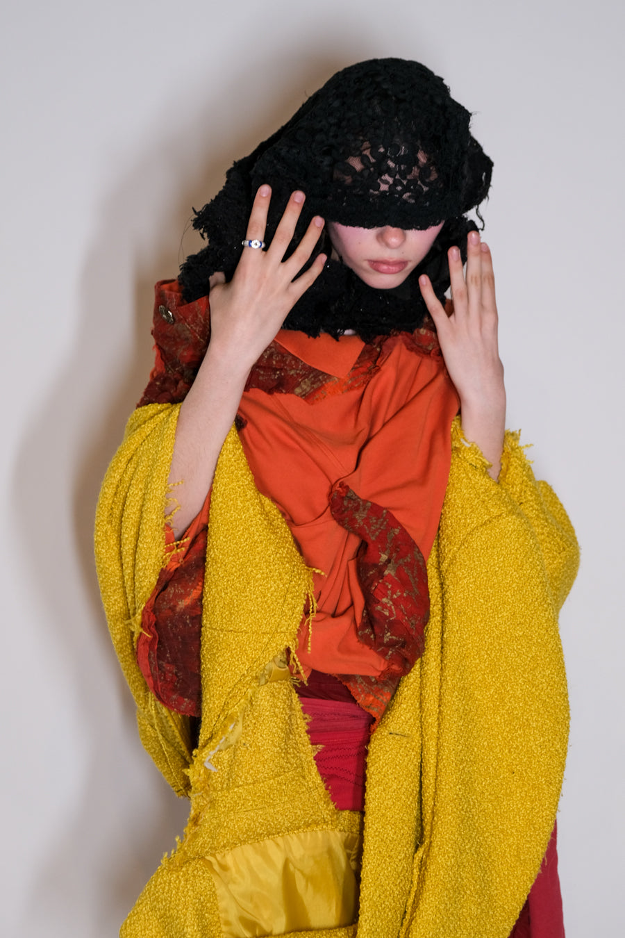 "LORD OF FRENZIED FLAME" MASK, PONCHO, SASH, AND SKIRT