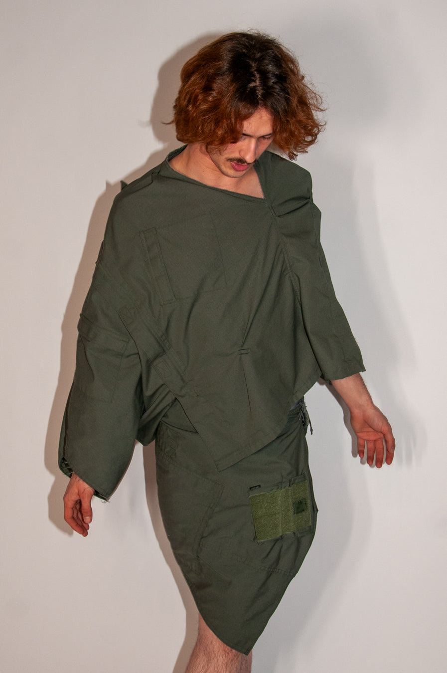 "SCION" PONCHO AND SARONG