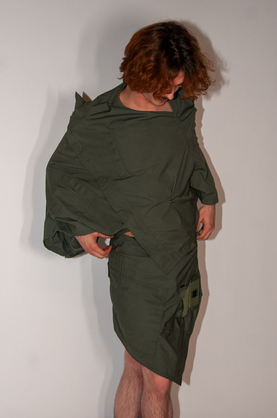 "SCION" PONCHO AND SARONG