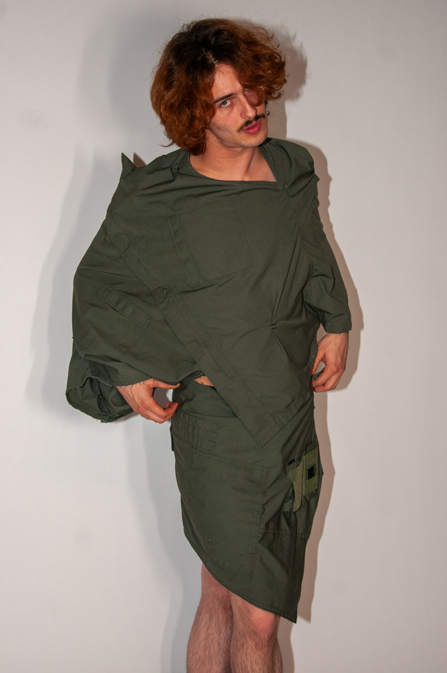 "SCION" PONCHO AND SARONG