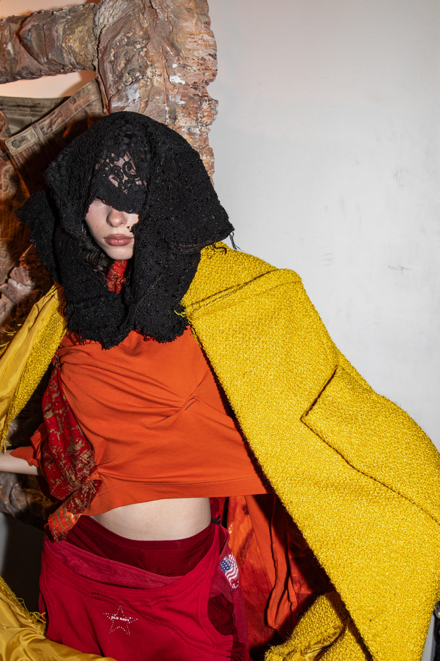 "LORD OF FRENZIED FLAME" MASK, PONCHO, SASH, AND SKIRT